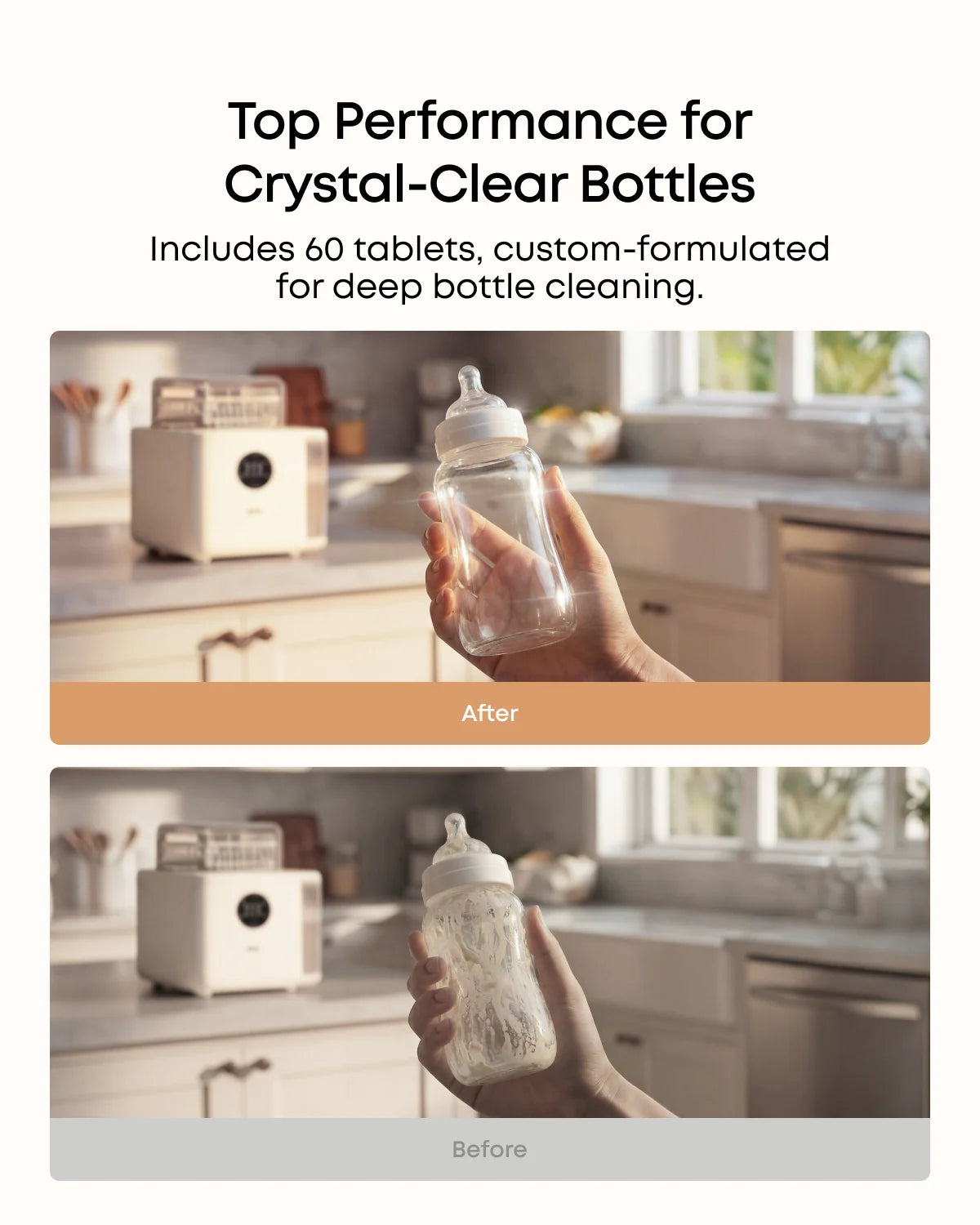 eufy Detergent Tablets for Baby Bottle Washer (60 Count)